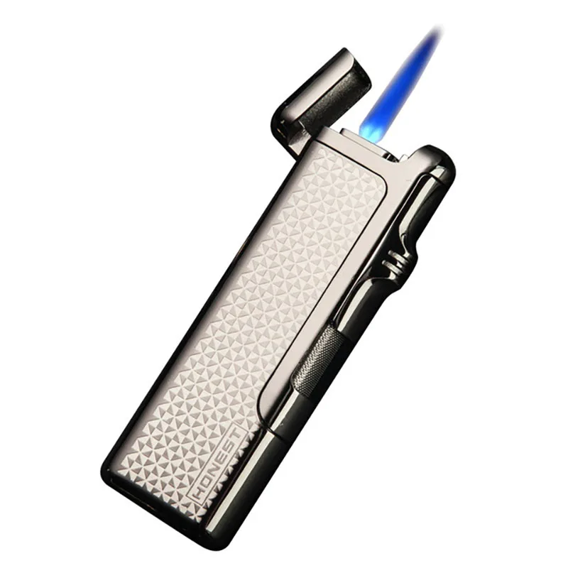 Заправляемая Бутановая газовая зажигалка 1300 C ветрозащитная фонарь Галка