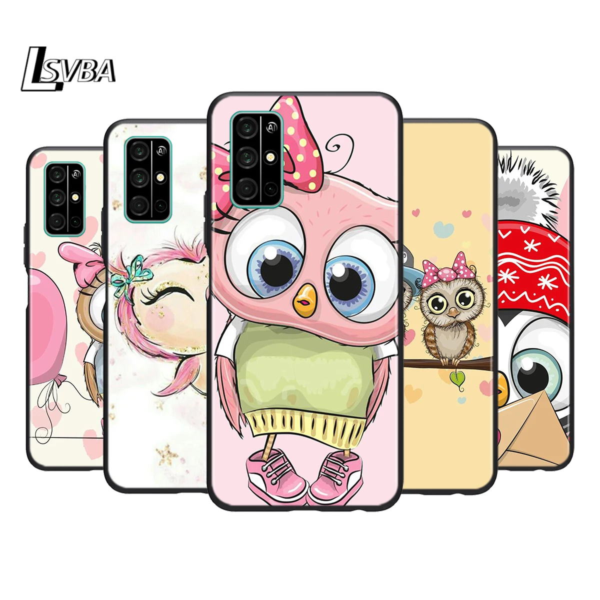 Силиконовый чехол с рисунком совы для Honor 9 9X Lite 9S 9A 9C 8 8A Prime 8X MAX 20 30 7A 7C Pro Plus