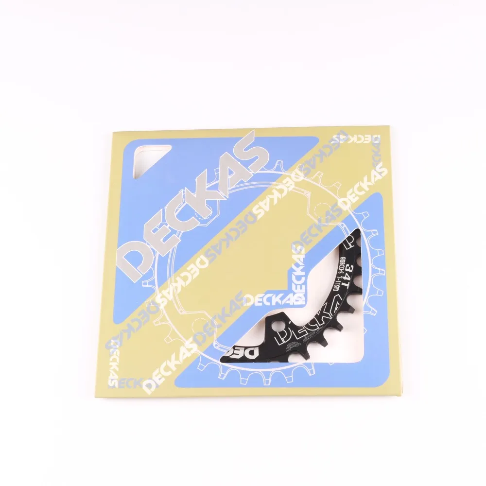 Звездочка Deckas овальная 96BCD для горного велосипеда BCD 96 32T 34T 36T 38T кривошипная