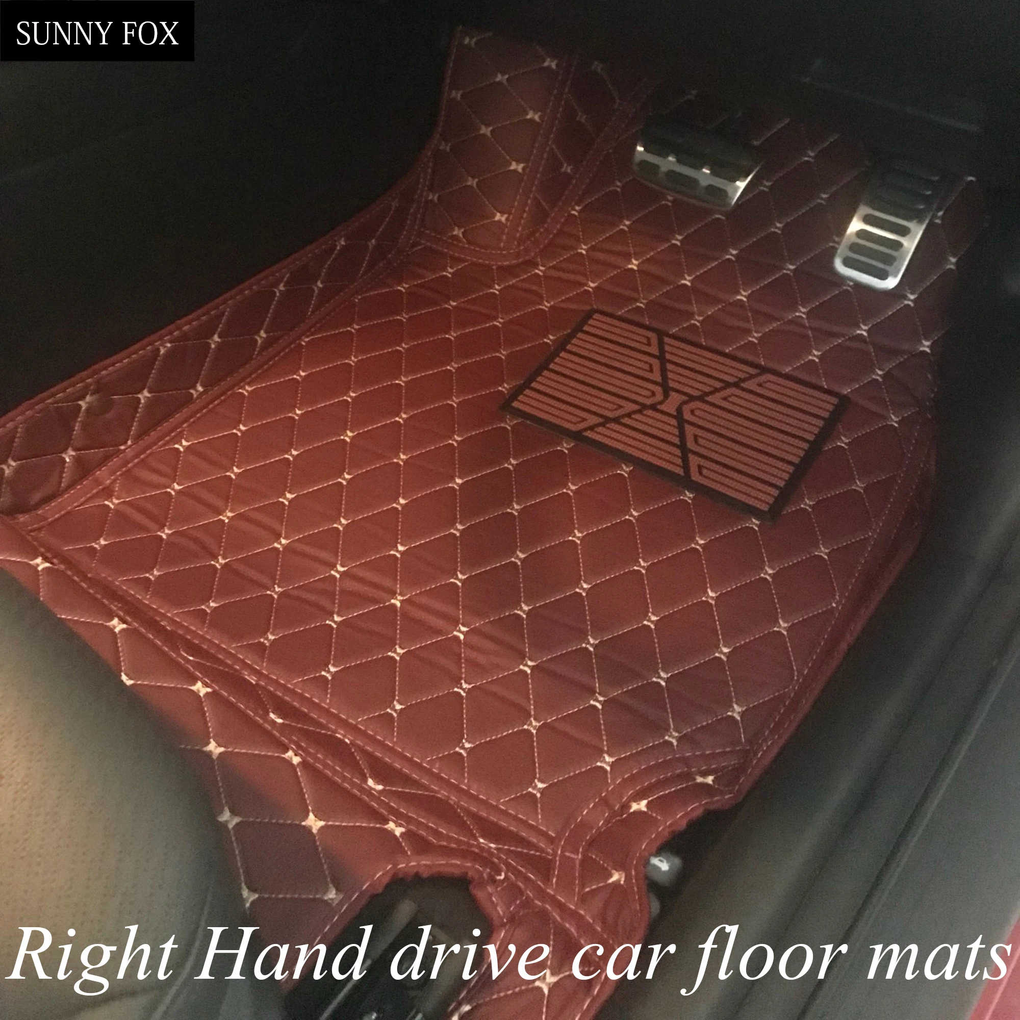 Правый руль SUNNY FOX/RHD автомобильные коврики для пола специально Mercedes Benz C117 W211 w212 W176