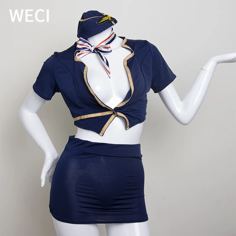 WECI стюардесса костюм пилота или в Корейском стиле форма секретаря ролевые игры
