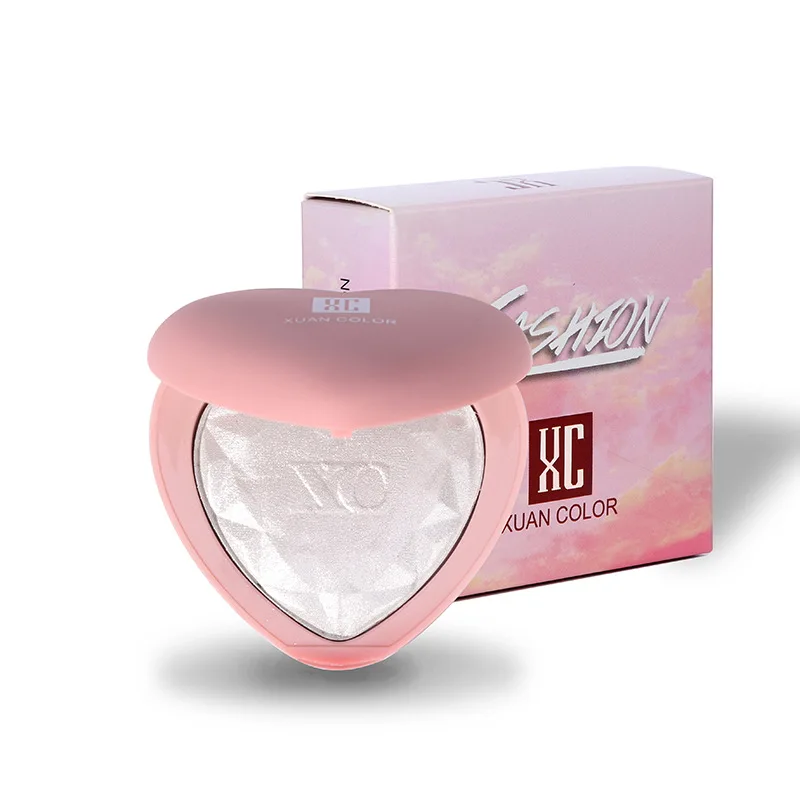 Подчеркивания лица макияж в форме сердца со стразами высокого качества блеск