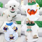 Осенне-зимняя Милая Одежда для собак флисовый модный теплый свитер Тедди бишон шнаузер Померанский Йоркширский Пудель маленькая собака