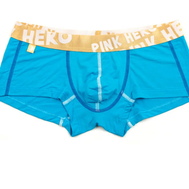 Сексуальные мужские хлопковые боксеры шорты мужское Брендовое нижнее белье 5