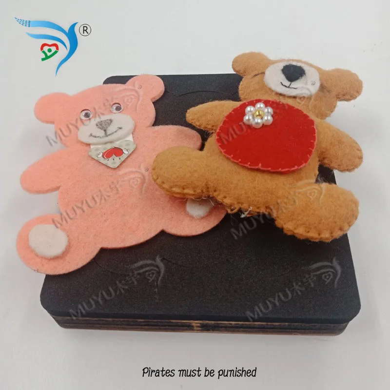 Детский Медвежонок muyu режущая высечка -- новая деревянная форма режущие штампы