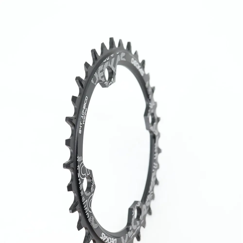 Deckas овальная Звездочка 104BCD для Shimano MTB велосипед кольцо цепи велосипеда 32t 34 36 38T