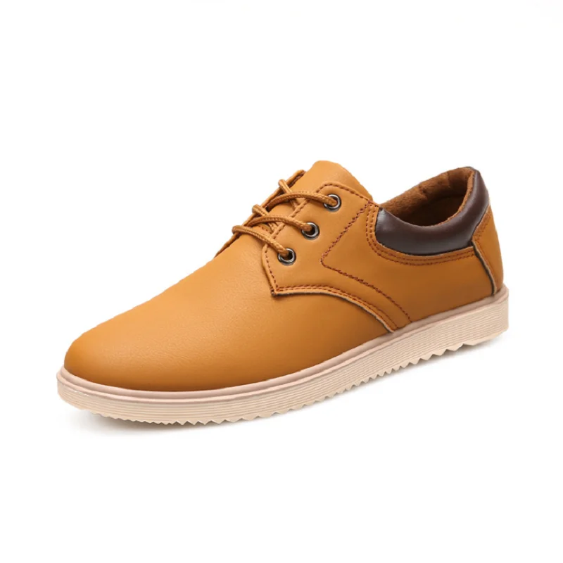 

Men Classics Oxfords Shoes Lace-up Low-cut Casual Derby Shoes Man Flats Breathable Comfortable Fashion Sneakers Trend Creepers