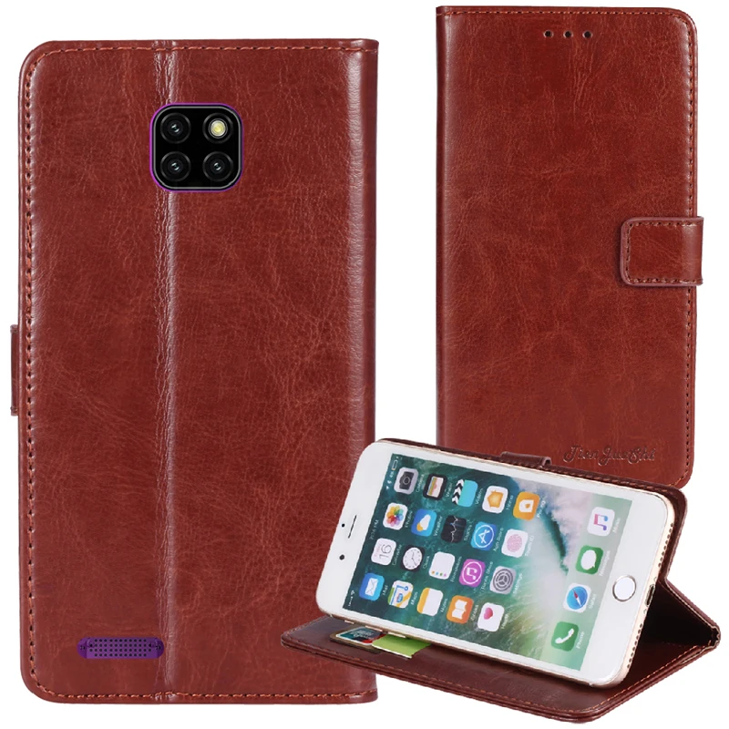 Винтажный защитный чехол-книжка для Ulefone T3 Pro | Мобильные телефоны и аксессуары