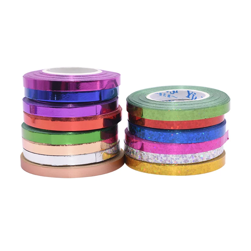 

5pcs 10mx5mm Plastic Balloon Ribbon Glitter Ballons Accessories Strings Cord Line for Wedding Birthday Event Party Decoration