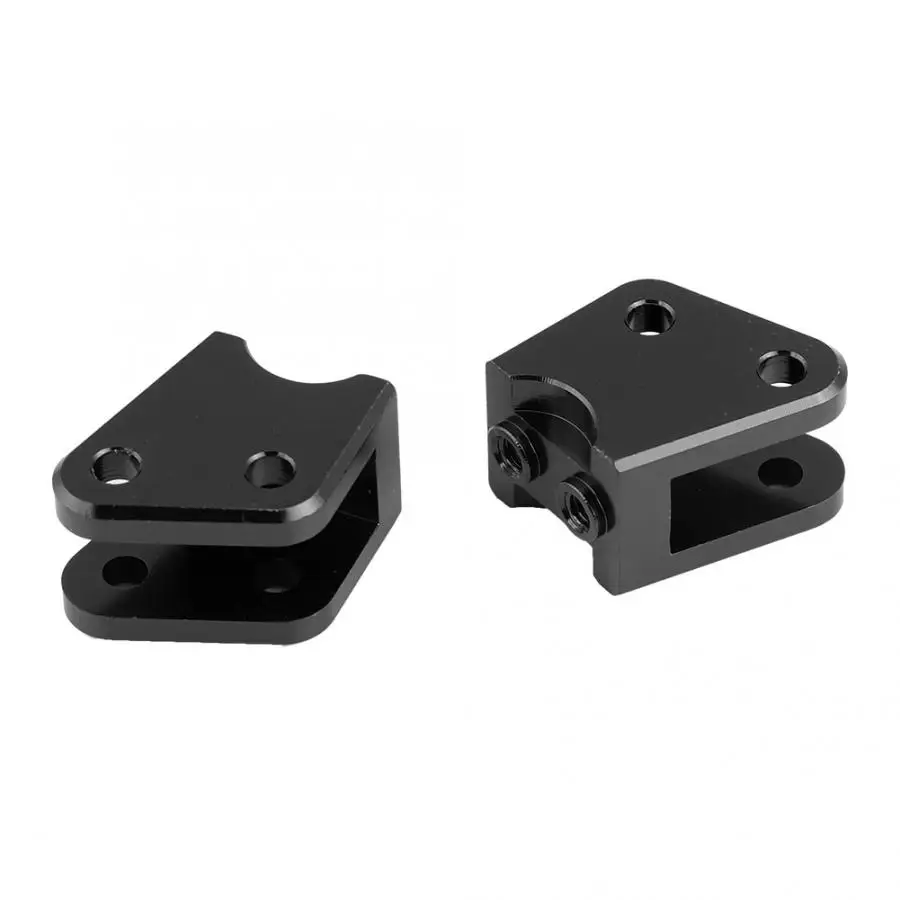 2шт Алюминиевый сплав тяговое сиденье для стержня с 4 шт. Винты/гайки RC