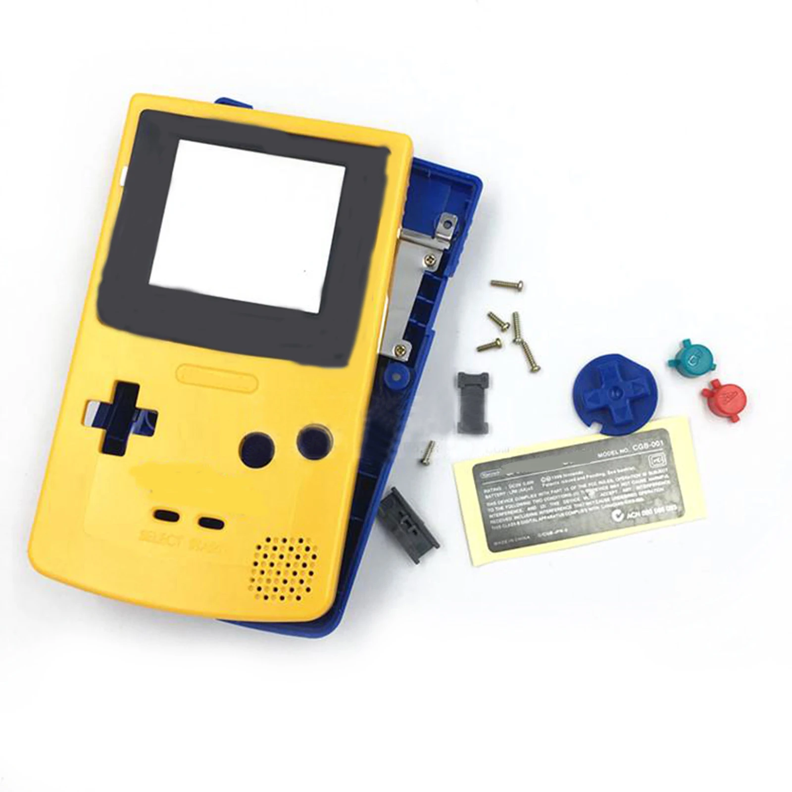 Защитный чехол с полным покрытием корпуса для Nintendo Game Boy Color GBC Pikachu Pokemon консоль