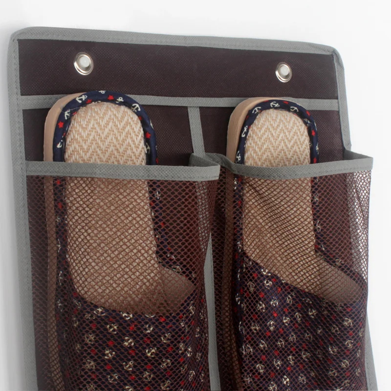 Over The Door Shoe Organizer 12 Large Mesh Pockets Hanging closet organizer Mesh Pockets Hanging Shoe Rack bag hanging
