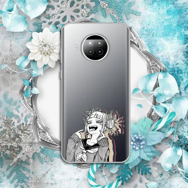 

My Hero Academia Japan anime Phone Case Transparent for Xiaomi Redmi note 10 t 8 9 pro lite 11