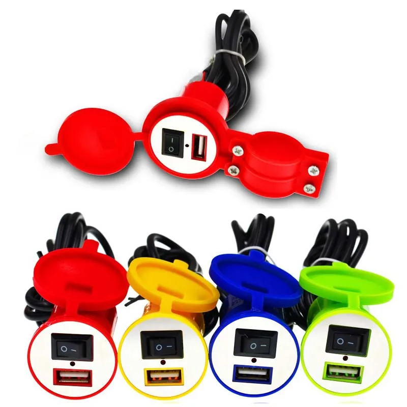 Новинка водонепроницаемый USB кабель для мотоцикла скутера модифицированное