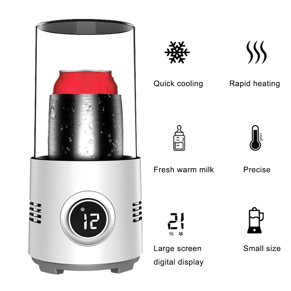 Охлаждающая нагревательная чашка быстрая горячая и холодная умная двойного