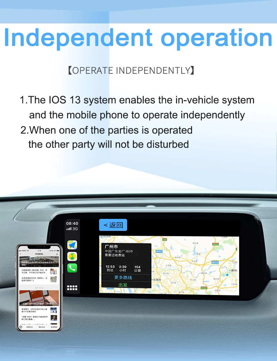 Carlinkit беспроводной Смарт ссылка Apple CarPlay ключ для Android навигации плеер мини USB Carplay палка с Android авто