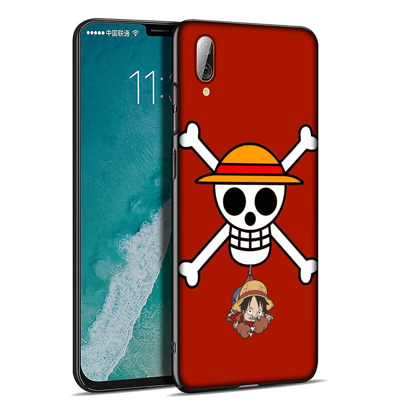 Цельная обезьяна из Аниме D. Мягкий силиконовый чехол Luffy для телефона Xiaomi Redmi Note 8