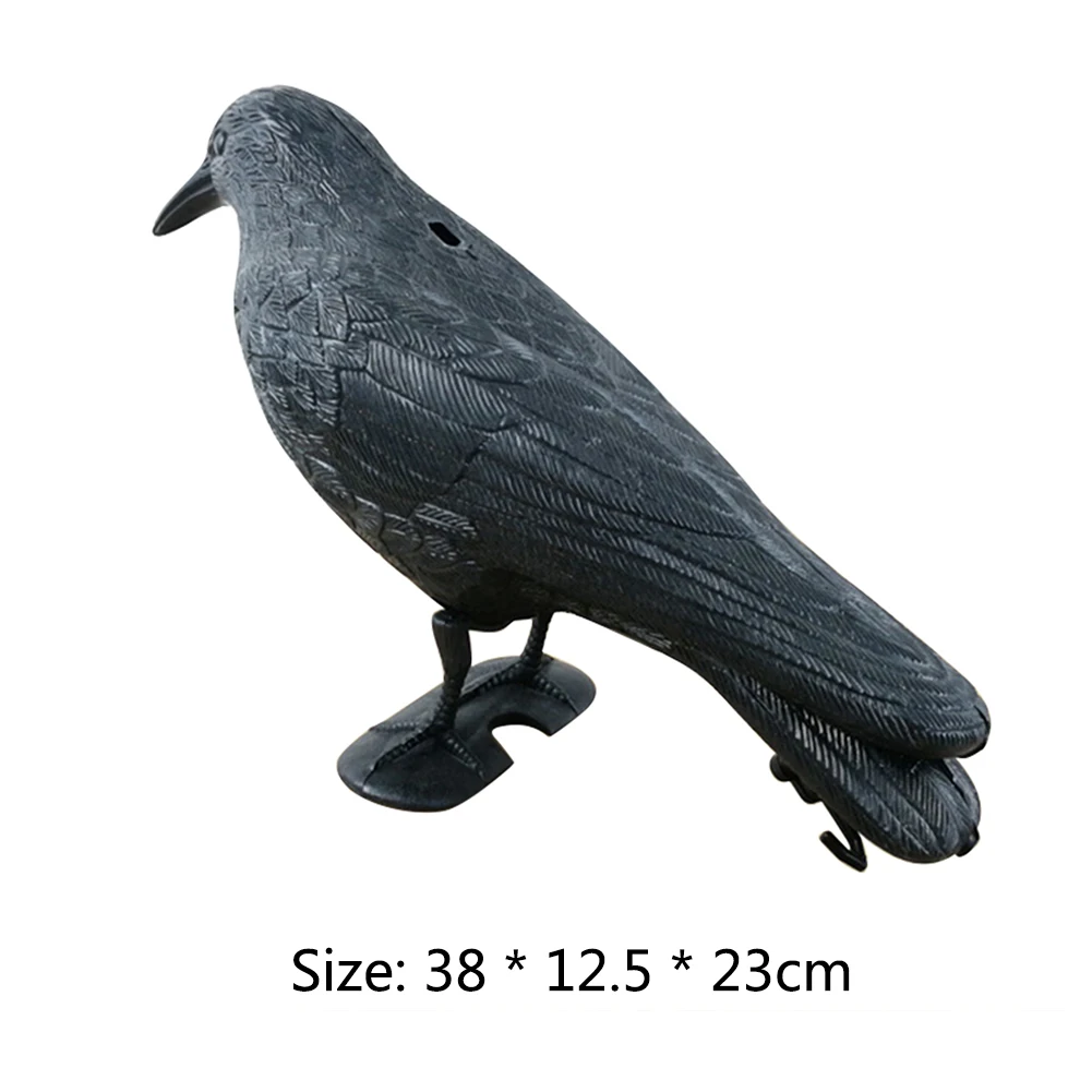 ворона отпугиватель Искусственная для охоты на открытом воздухе искусственная