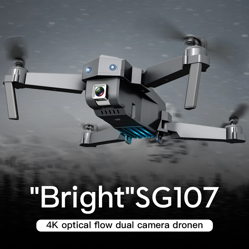 квадрокоптер sg107 складной с wi fi fpv 24