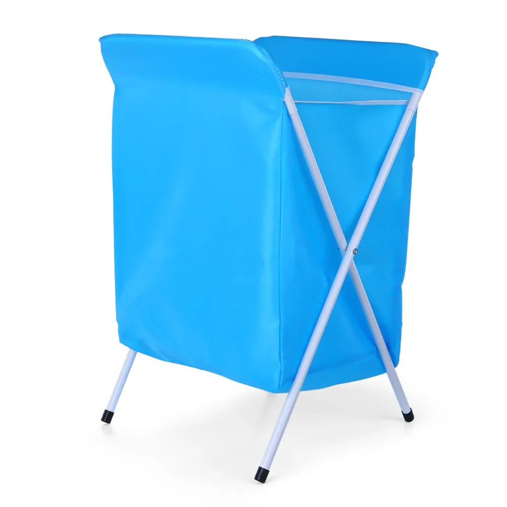 Складная и портативная корзина для белья из водонепроницаемой ткани Оксфорд со