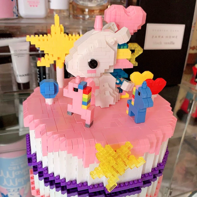 Парк развлечений веселая круглая карусель лошадь лебедь свадебный торт на день