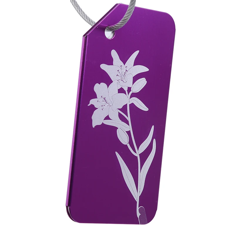 2020 бирки для багажа из алюминиевого сплава чемодана адреса держатель аксессуары