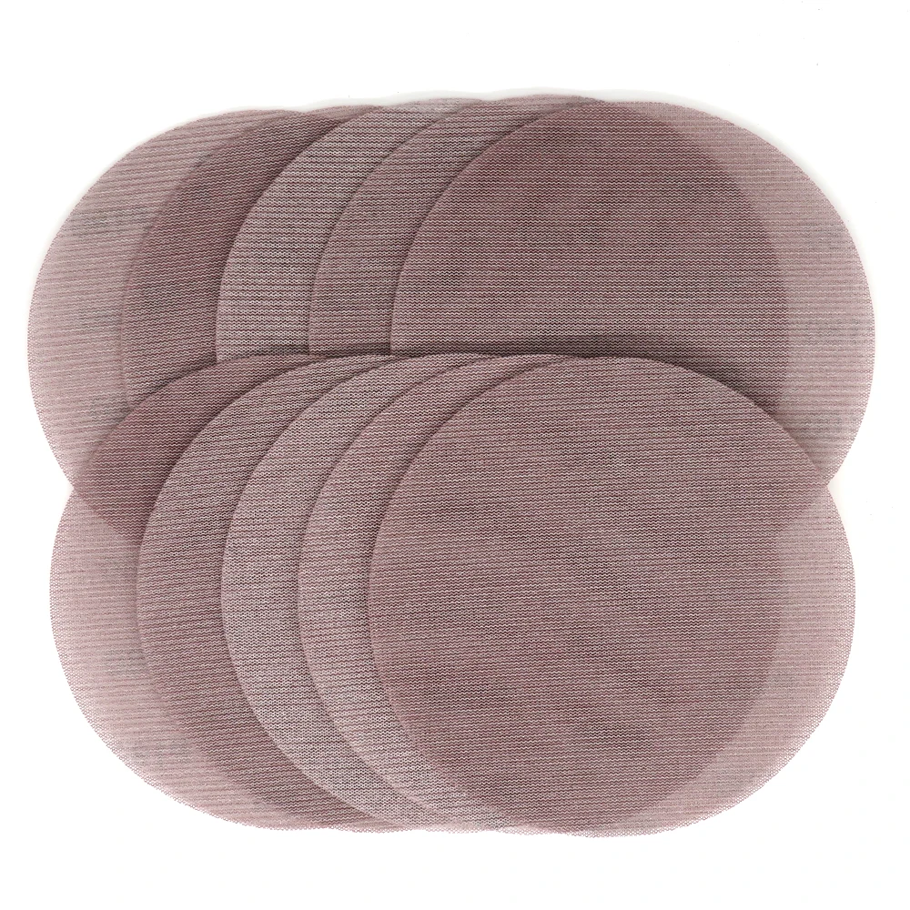 Абразивные диски из сетчатой ткани 10 шт. абразивные без пыли 9 дюймов 220 мм