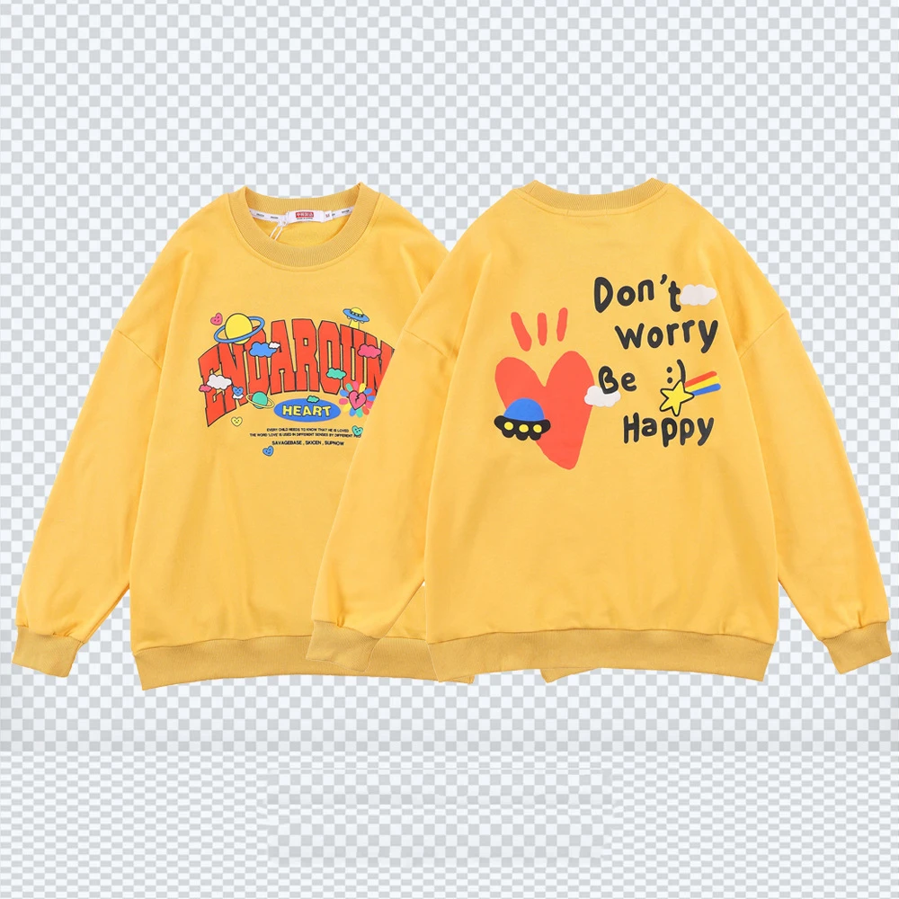 

Мужской свитер с длинным рукавом и круглым вырезом, в стиле аниме