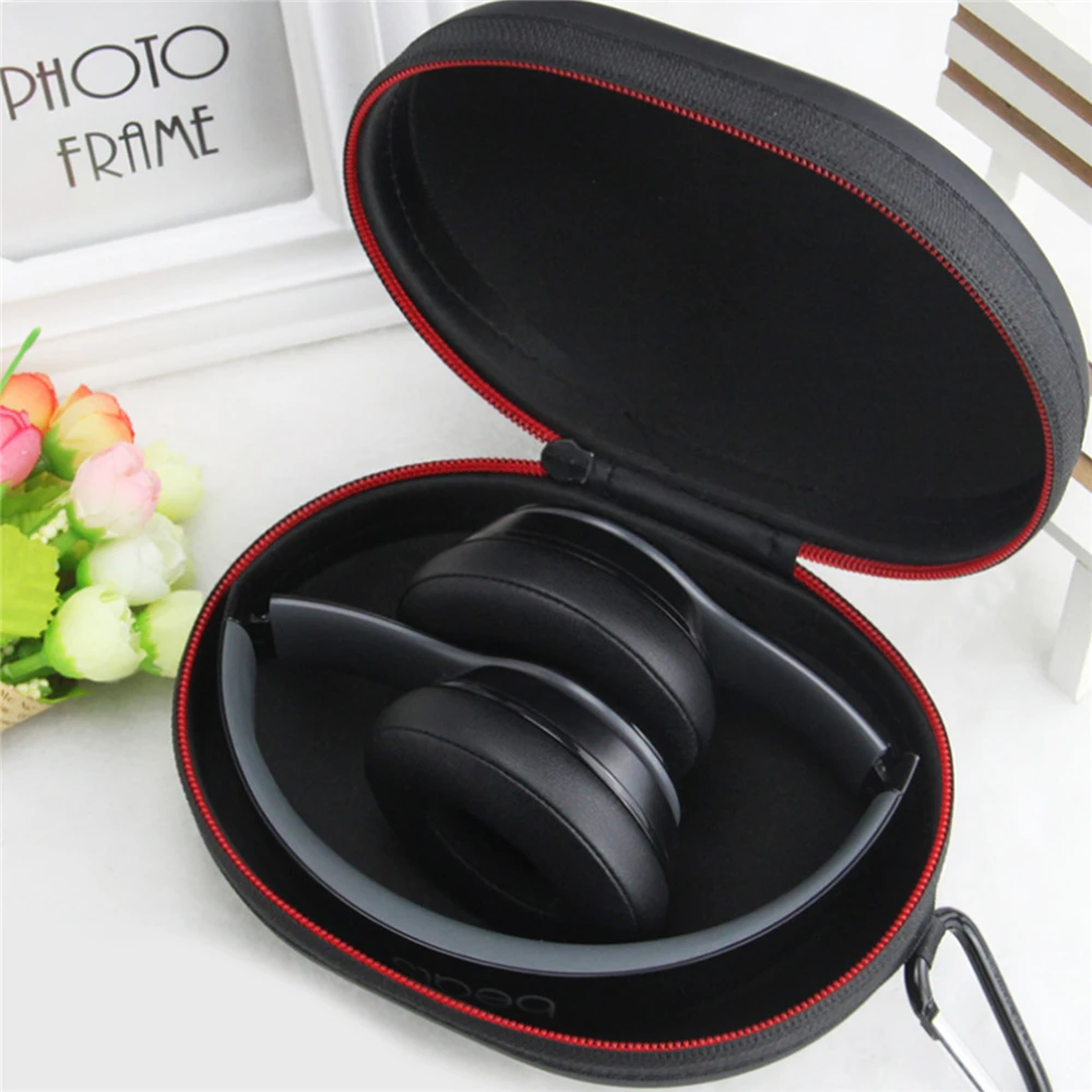 

Universal Eva Headphone Case Storage Carrying Hard Bag Headphone Waterproof Box For beats solo 2 3 Studio 2.0 Sony Eearphone