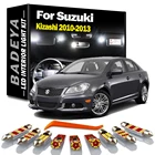 BADEYA 14 шт. светодиодная интерьерная с Canbus Dome Map багажник светильник комплект для Suzuki Kizashi 2010 2011 2012 2013 Автомобильные светодиодные лампы без ошибок