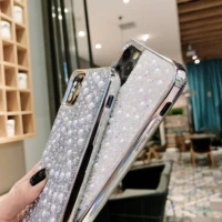 luxury female phone case for iphone11 12 fashion classic color thousand diamond chain case for girl for iphone 12 pro max mini