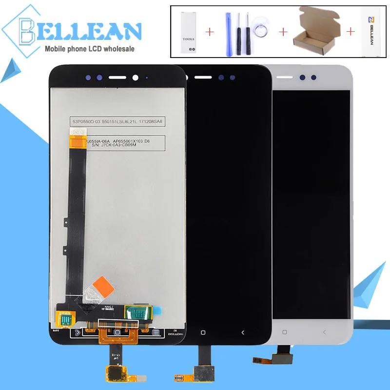 Catteny для Xiaomi Redmi Примечание 5A Prime Lcd дисплей с кодирующий преобразователь