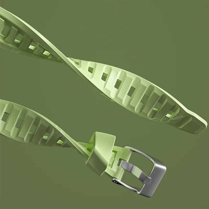 For Xiaomi Mi Band 6 5 4 3 Strap Clear Silicone Replacement Bracelet Pink Green Color Wristband Xiomi Mi6 Miband band6 Straps | Наручные