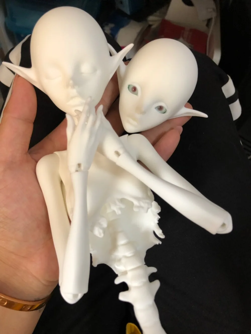 SuDoll BJD куклы SD Луна и звезда(две головы+ один корпус) без каких-либо макияжа высокого качества смолы фигурки игрушки
