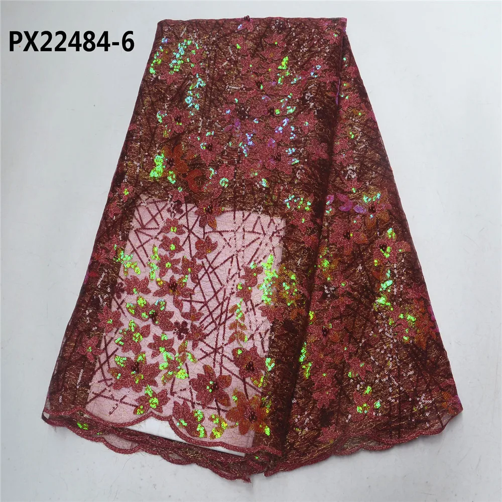 Платье розового цвета с блестками из органзы и кружева в африканском стиле|Ткани