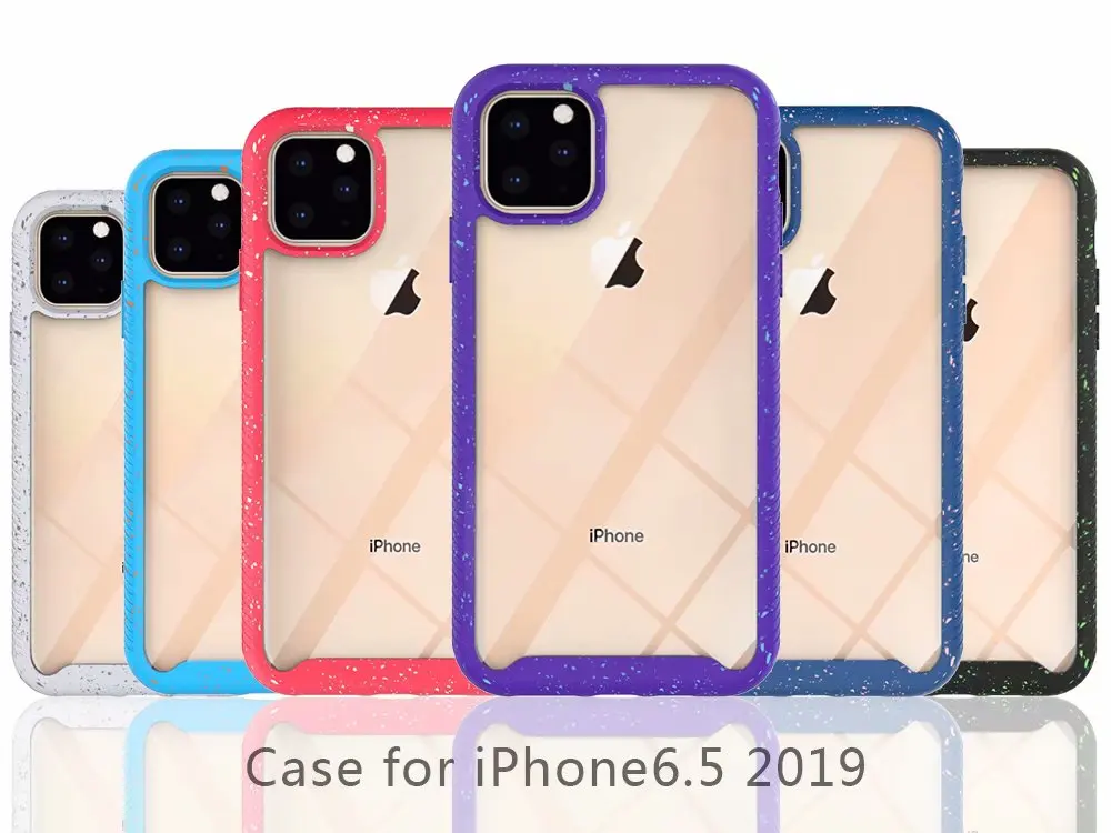 for apple iphone 11 2019 case soft tpu edgehard pc matte transparent protective cover case for iphone 11 pro max iphone11 11pro free global shipping