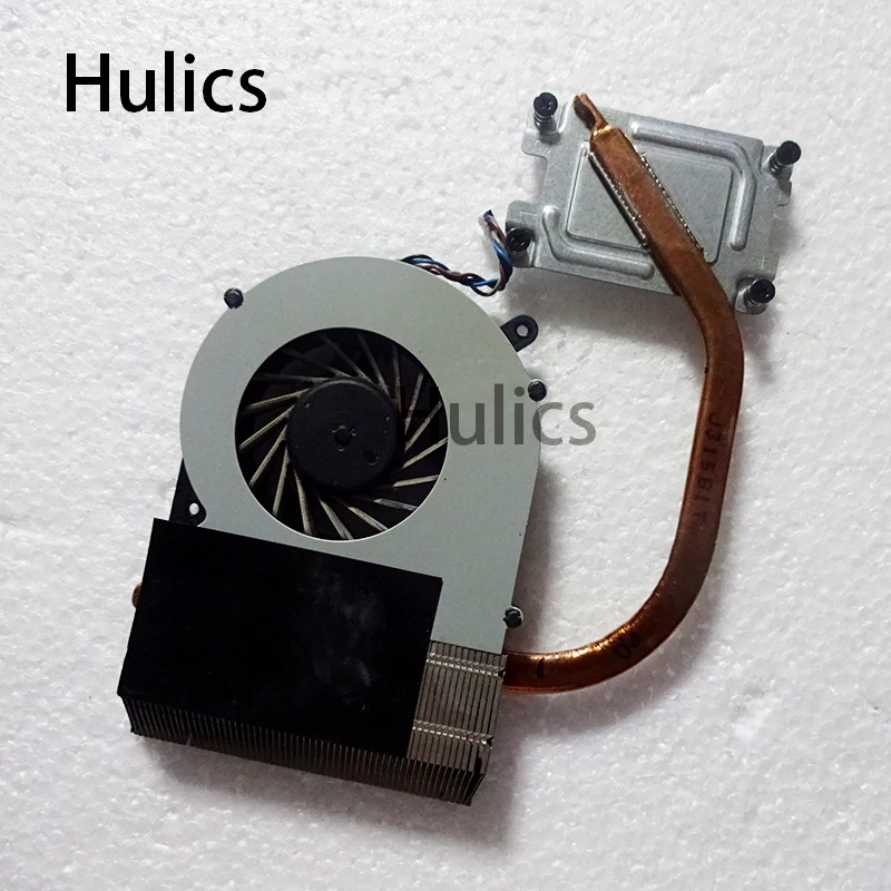 Hulics Used V000271110 Для Лэптопа Toshiba Satellite S855 L855 S850 Вентилятор охлаждения с радиатором CPU GPU.