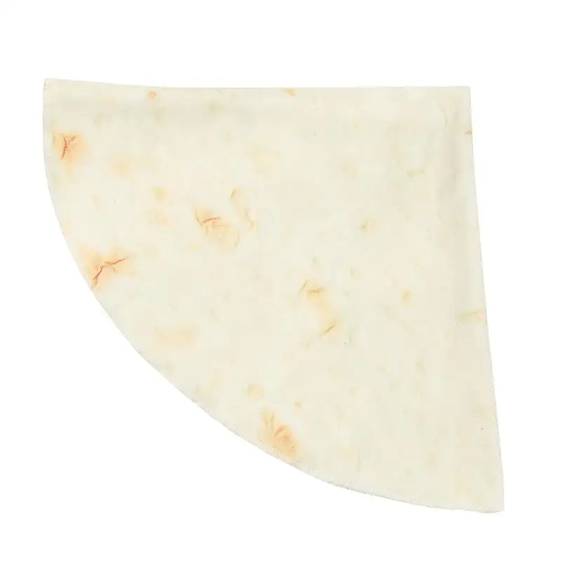 Креативное одеяло комфорт еда творения буррито Обернуть Одеяло идеально круглый