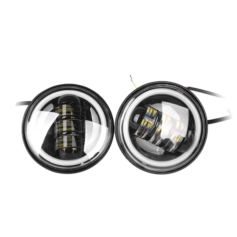 2 Pcs4 1/2 дюйма 4 5 светодиодная фара ближнего света Drl светодиодные противотуманные