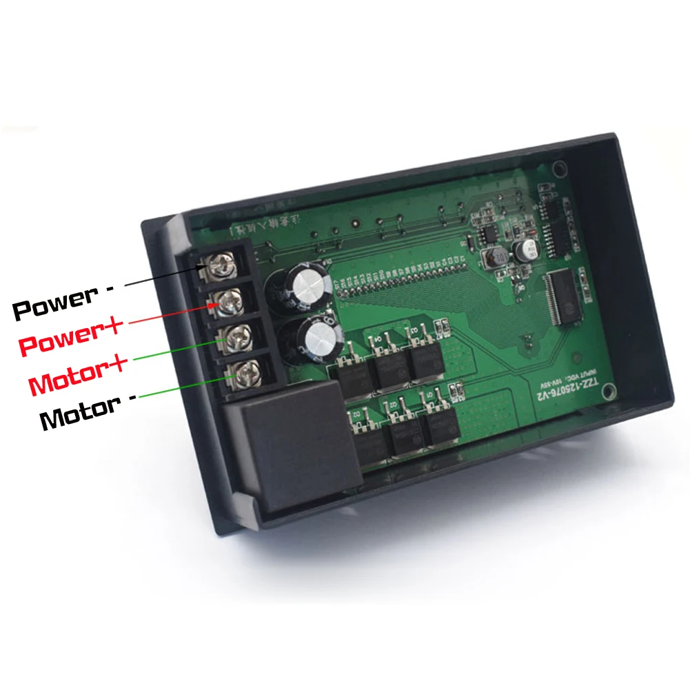 Wholesale Quick delivery DC 12V 24V 36V 48V 40A Digital 0~100% PWM Motor Speed Controller Time Reversible Dropshipping | Автомобили и