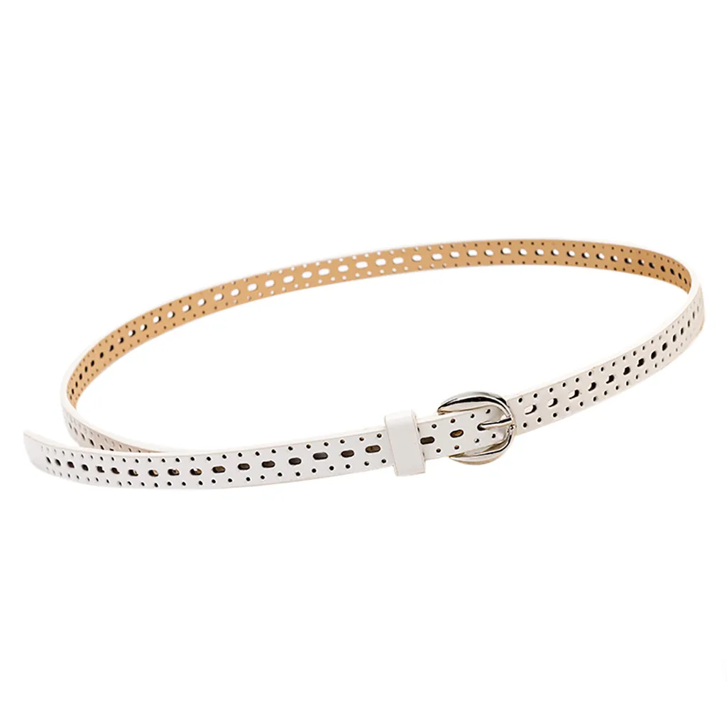 Женский тонкий ремень SAGACE из искусственной кожи яркие цвета украшение на пряжке