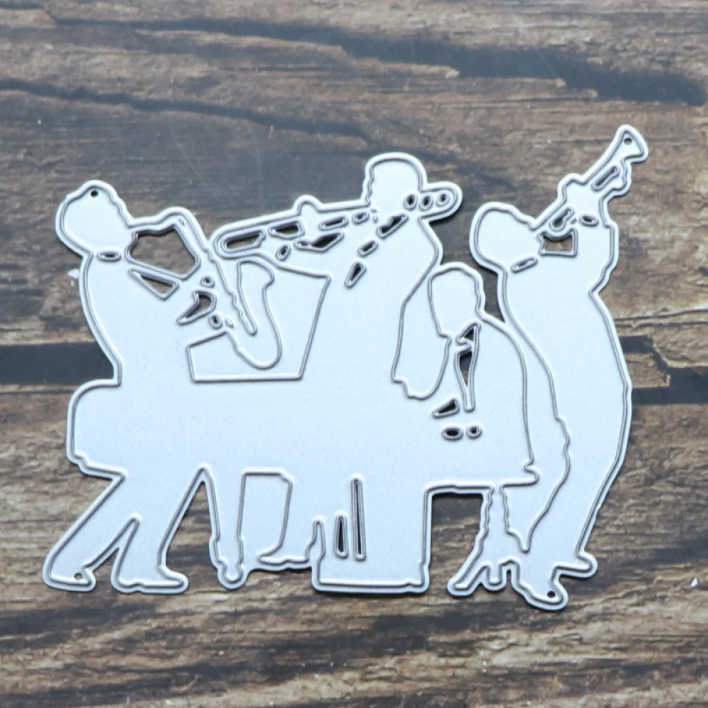 

Band Frame Metal Cutting Dies Scrapbooking Stencil Die Cuts Card Making DIY Craft Embossing New Die For 2021