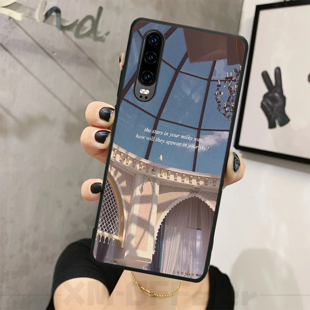 Мягкий силиконовый чехол из ТПУ для телефона BaweiTE palace of versailles Huawei P9 10 P20 pro P30 Psmart mate