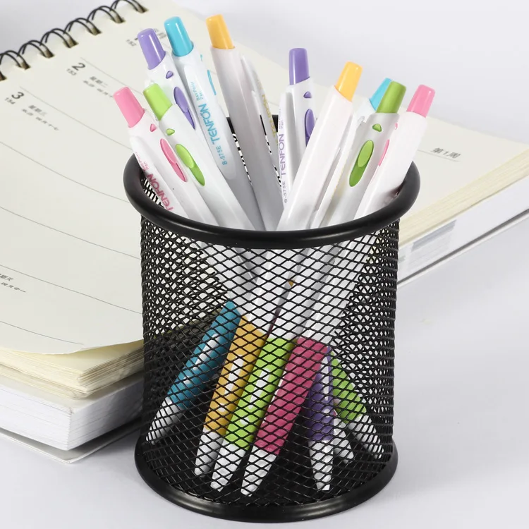 10 шт./лот милые кавайные офисные аксессуары 0 7 мм синие чернильные шариковые