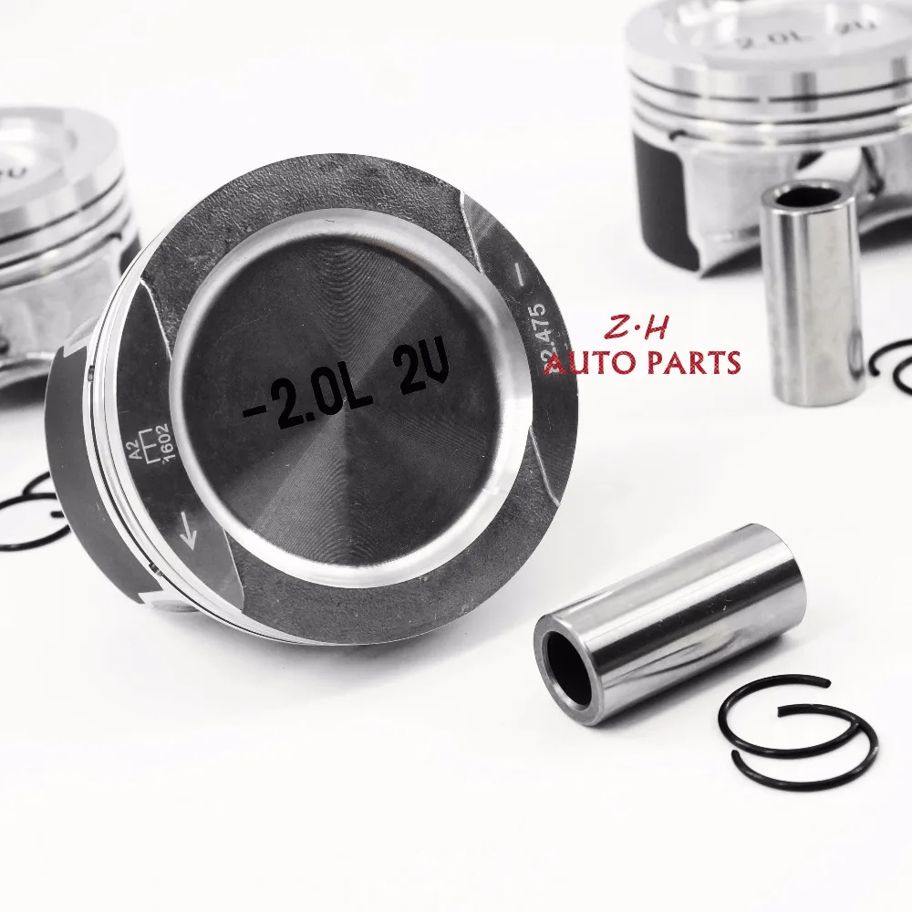 Новый комплект поршней 4x 82 5 мм 06B 107 065 B для VW Jetta Bora Golf MK4 Passat B5 Beetle SKODA 2 0 85 кВт 06B107065B