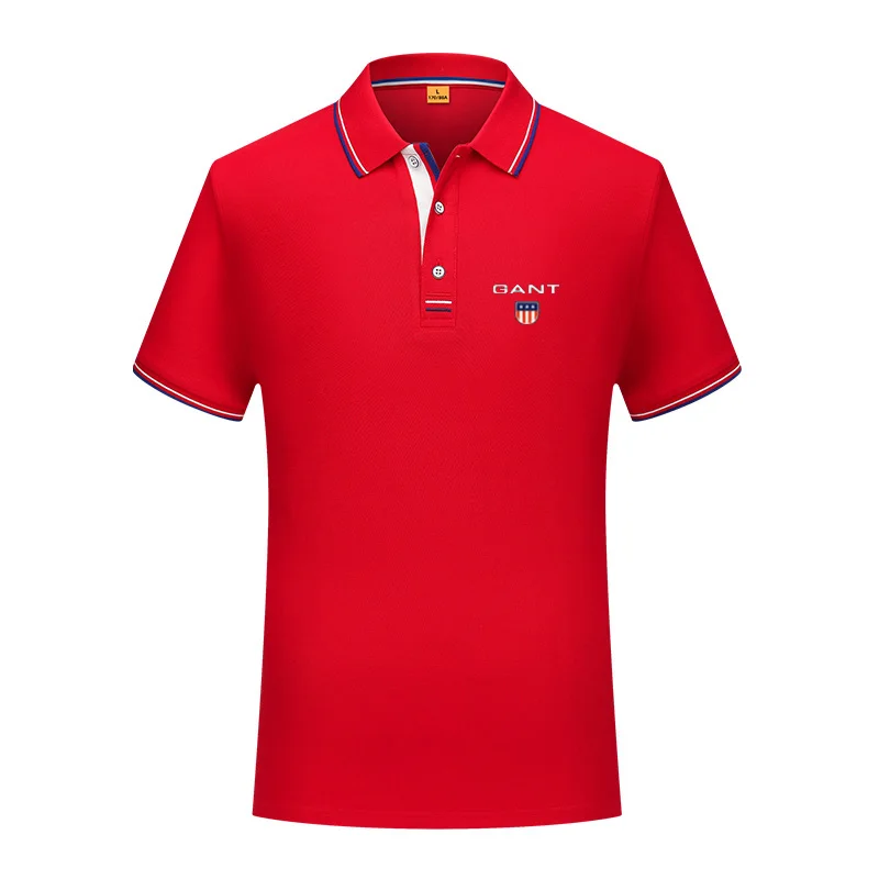 

Men's Tops Short Sleeve T-shirts Couple Polo Shirts Men's Jerseys Summer Business Trends New Products Casual Loose Clothes