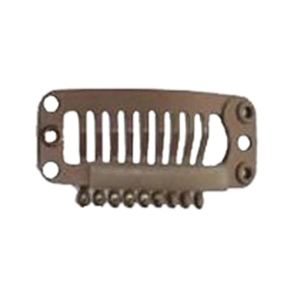 10/20 pcs Hair Extension Snap Clips Weft Wig Grips Clip In 32mm U-Shape | Шиньоны и парики