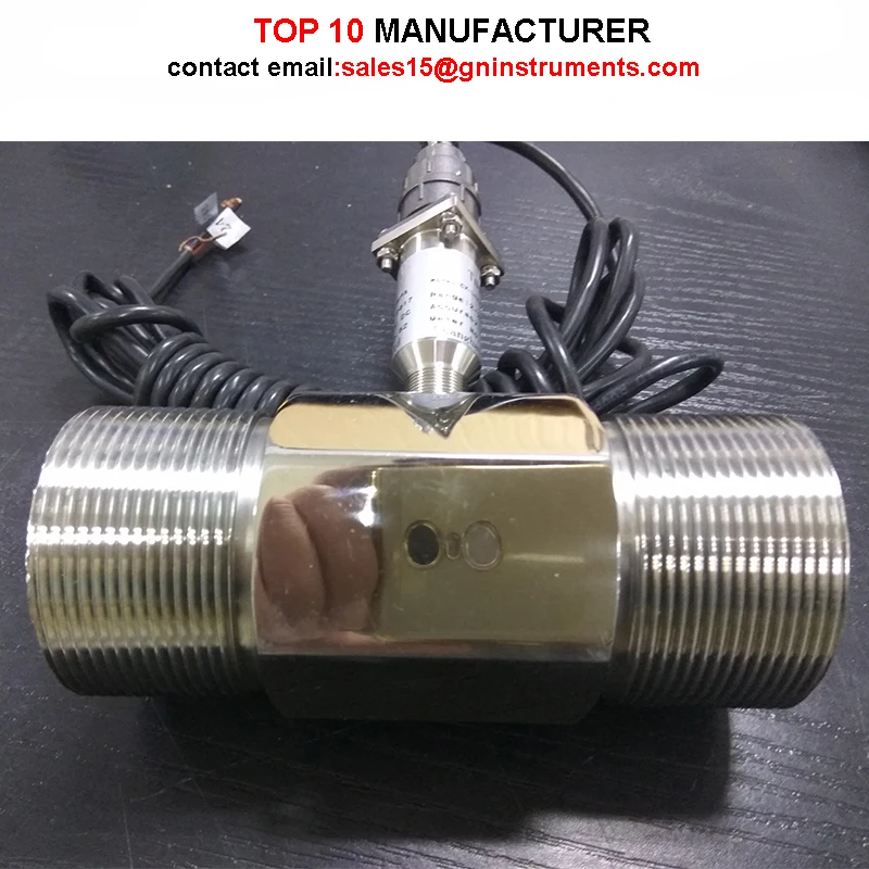 

0.1-0.6 m3/h Without Display Screw Stainless Steel Beer Turbine Flow Meter