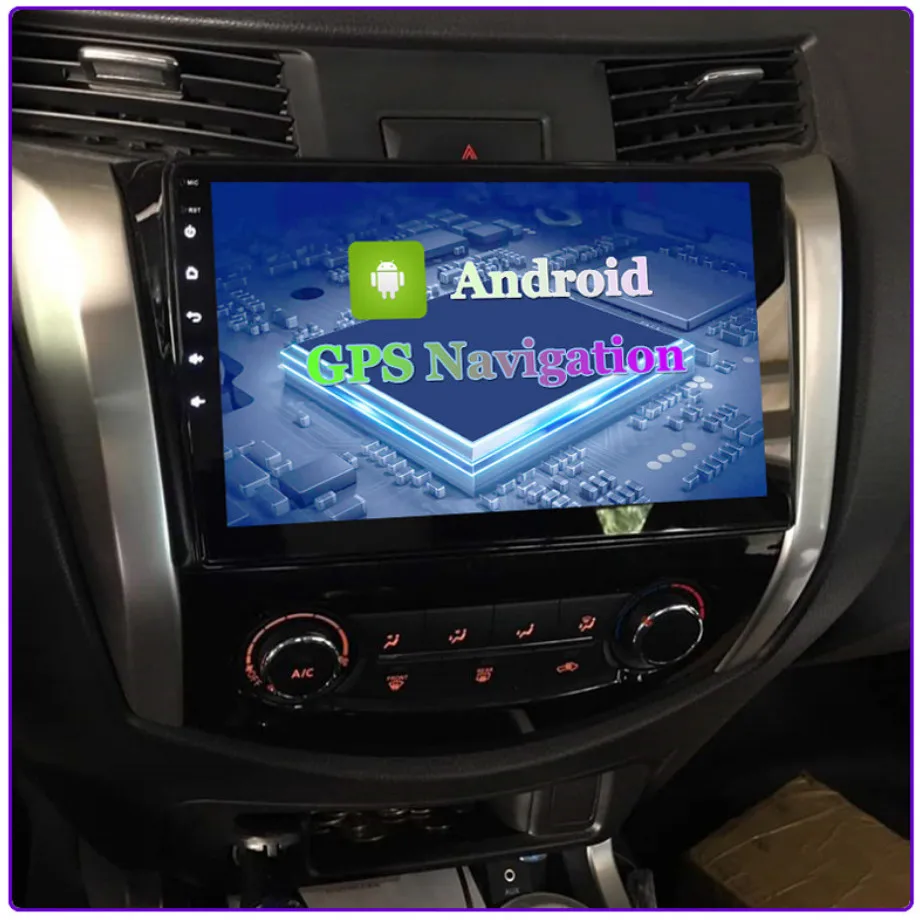 Автомагнитола для Nissan Navara Np300 2016-2018 9 дюймов HD GPS 2 Din Android 10 мультимедийный