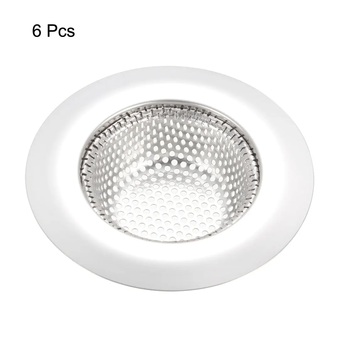 

uxcell 6 Pcs Kitchen Sink Garbage Strainer, 2.87 Inches Stainless Steel Sink Disposal